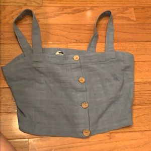 Roxy tank crop top